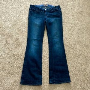 PAIGE Maternity adjustable waist jeans